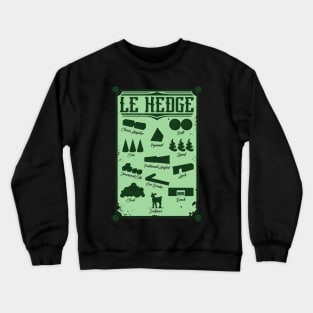 Hedge, Gardening, Gardener, Pruning, Garden, Gift Crewneck Sweatshirt